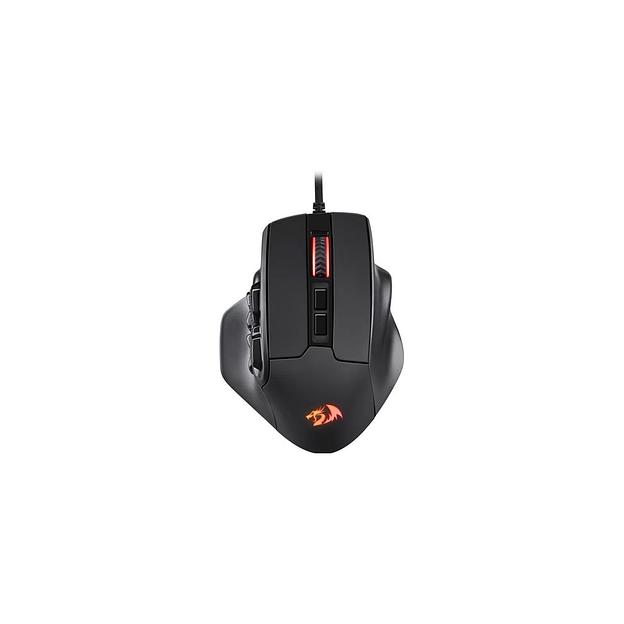 Мышь проводная Redragon Aatrox, игровая, оптическая, USB, 12400dpi, черный [71276] фото 1