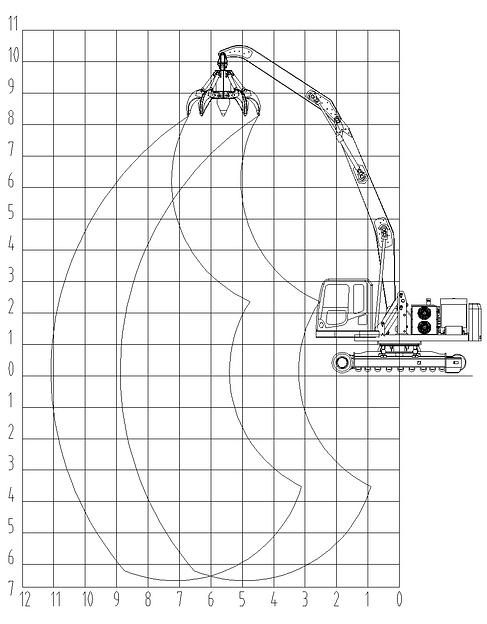 Гусеничный перегружатель YGZ 220 Borus 10 м фото 3