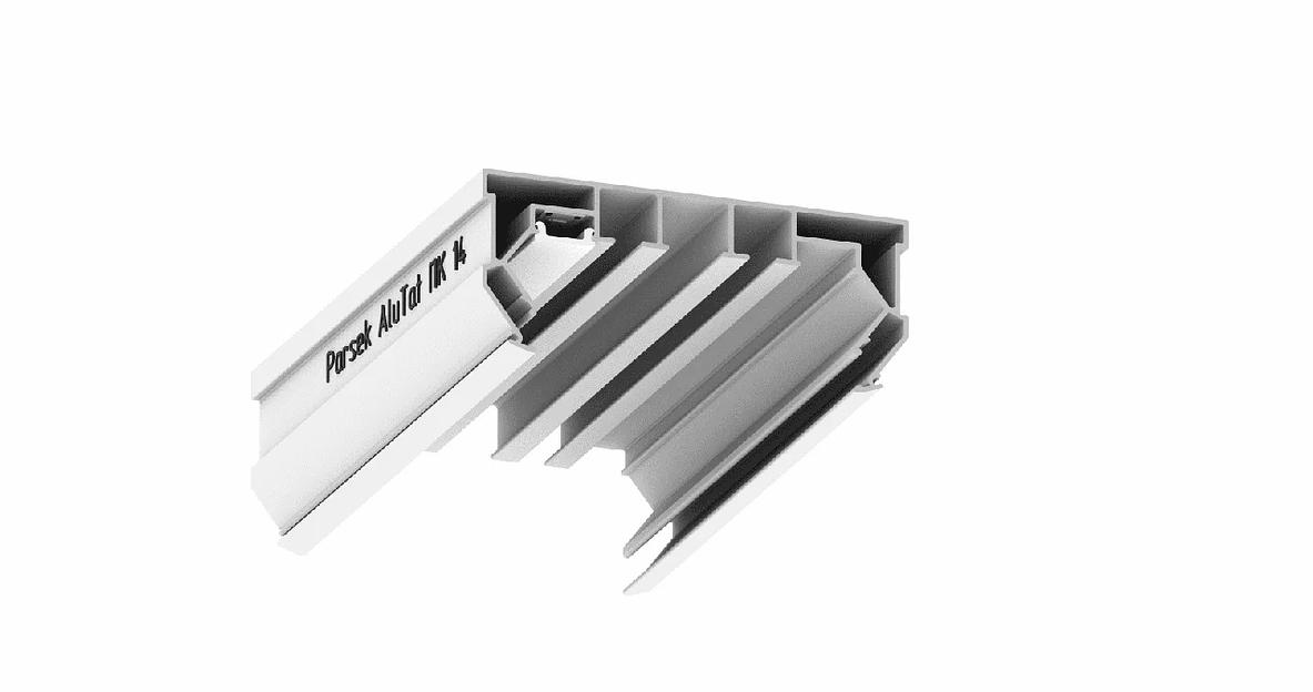 Профиль гардина для натяжного потолка ПК-14 (3,2 м) ОПТ фото 2