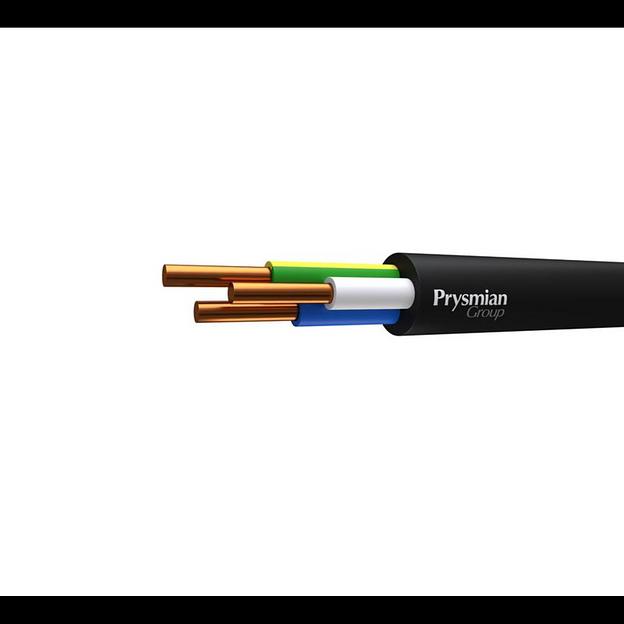 Кабель ВВГнг(А)-LSLTx 3х2.5 ОК (N PE) (бухта) 0.66кВ (м) РЭК-PRYSMIAN 3903050101 фото 1