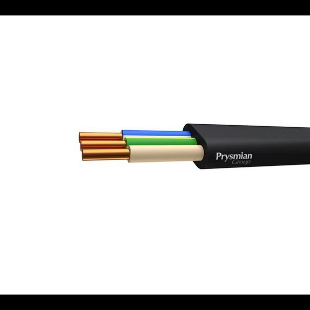 Кабель ВВГ-Пнг(А)-LSLTx 3х1.5 ОК (N PE) (бухта) 0.66кВ (м) РЭК-PRYSMIAN 4003040101 фото 1