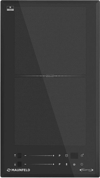 Индукционная варочная поверхность Maunfeld CVI292S2FDGR Inverter черный фото 2