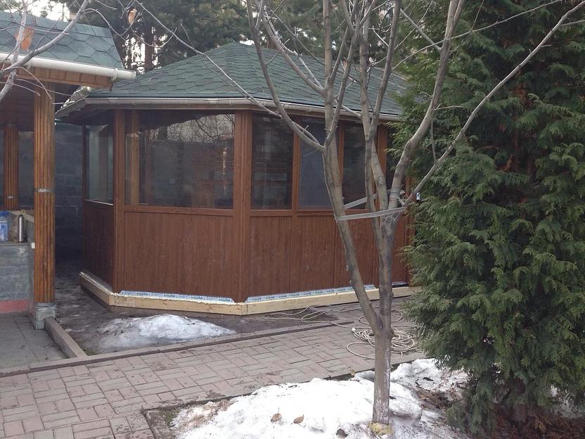 Изготовление металлопластиковых витражей г. Алматы опт фото 4