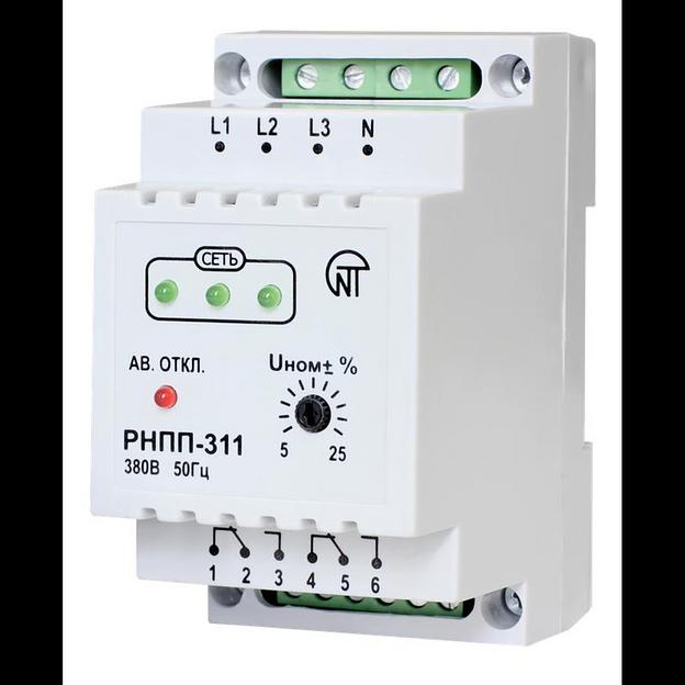 Реле напряжения РНПП-311 3ф НовАтек-Электро 3425600311 фото 1