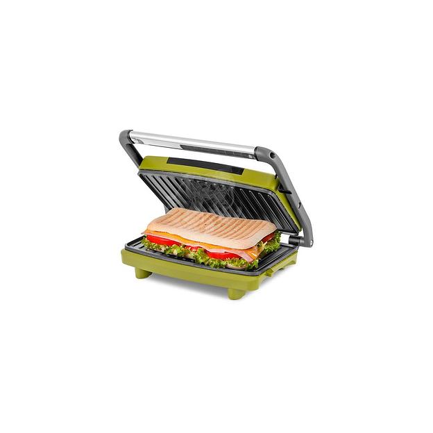 Сэндвичница KitFort КТ-3626, зеленый фото 1