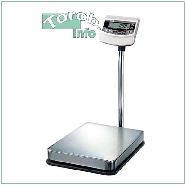 CAS BW-60RB. электронные платформенные весы до 60 кг. фото 1