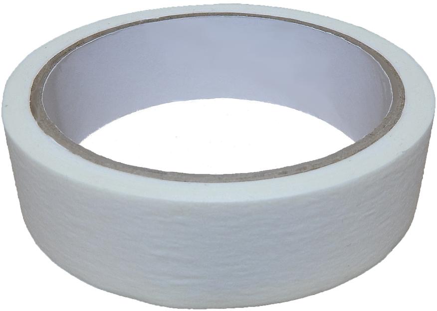 Лента Малярная 25мм*20м белая фото 1