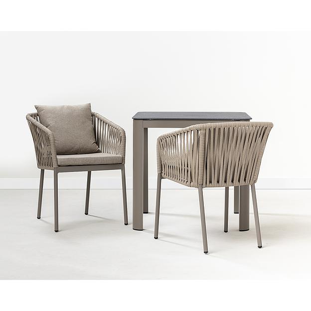 Стул Monyx, серо-бежевый фото 8