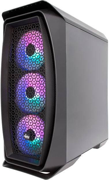 ПК IRU Game 520B5GMA MT Ryzen 5 5600X (3.7) 16Gb SSD1Tb RX 6700XT 12Gb Free DOS GbitEth 700W черный (1989322) фото 3