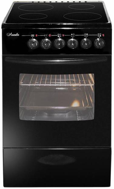 Плита Электрическая Лысьва ЭПС 402 МС черный стеклокерамика фото 1