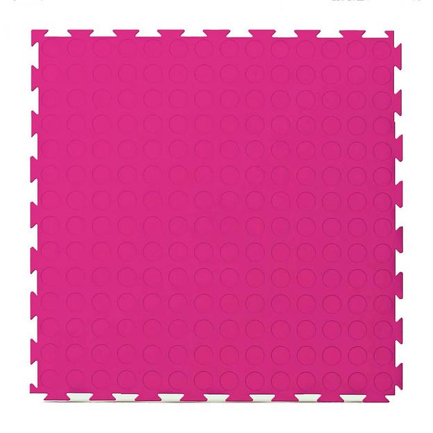 Sensor Yoga – спортивное эластичное покрытие, Цвет Розовый RAL 4010, Толщина модуля 7 мм. фото 1