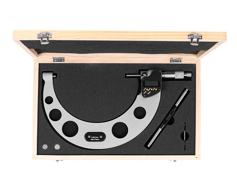 Микрометр гладкий МКЦ- 175 0,001 электр. 4-кн. ЧИЗ с поверкой фото 3