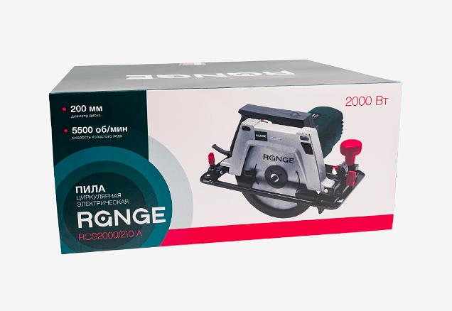 Циркулярная пила Range RCS2000/210-A опт фото 6