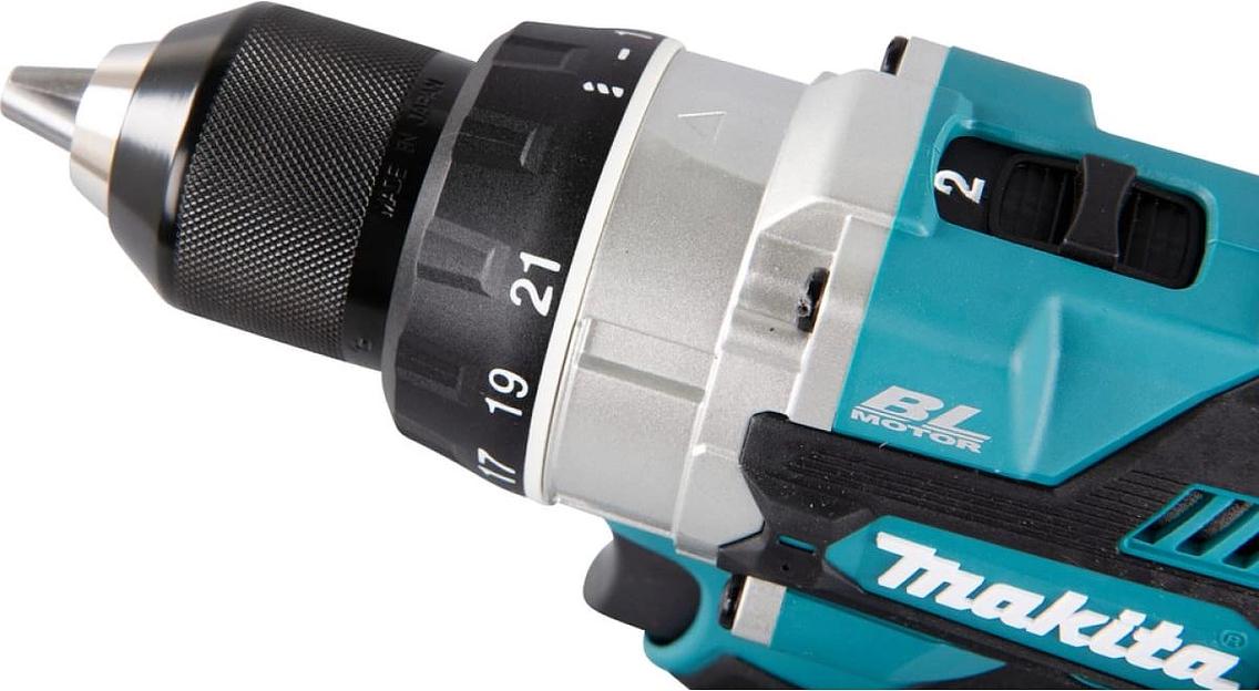 Makita DDF486Z Дрель ак б\щет,18В,Li-ion,БЗП-13мм,0-550\2100об\м,130\65Нм,2.6кг,кор,бок рук,б\акк и з\у,XPT фото 4