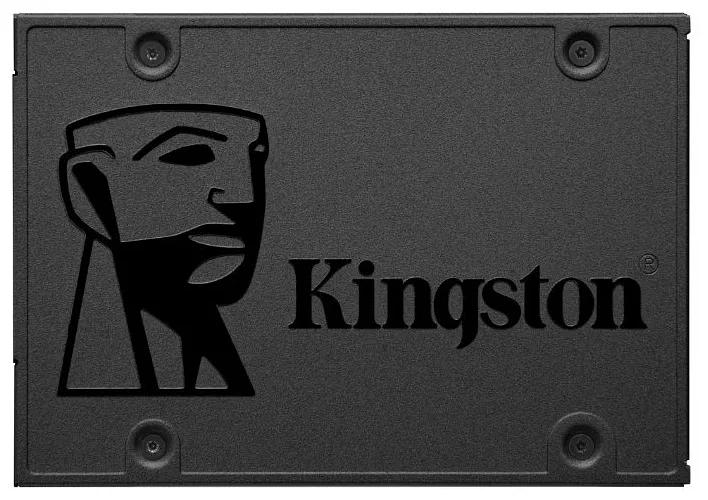 SSD KINGSTON A400 960Гб Наличие SATA 3.0 3D NAND Скорость записи 450 Мб/сек. Скорость чтения 500 Мб/сек. 2,5" TBW 300 Тб SA400S37/960G фото 1