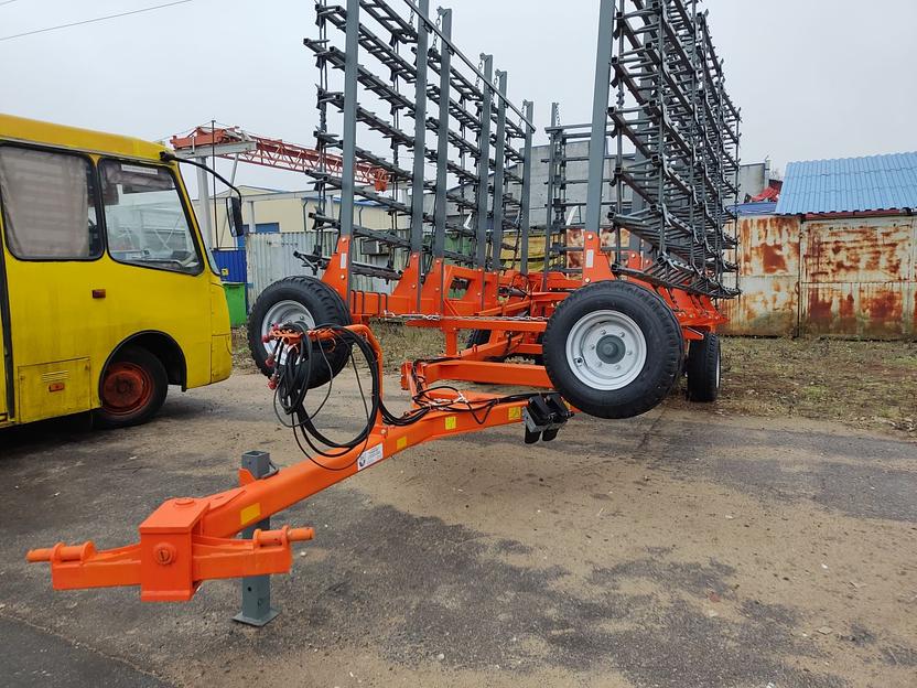 Шлейф-борона зубовая БШ-12 Tirex фото 3