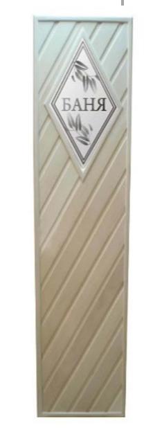 Дверь остекленная с рисунком Н-8 ОПТ фото 1