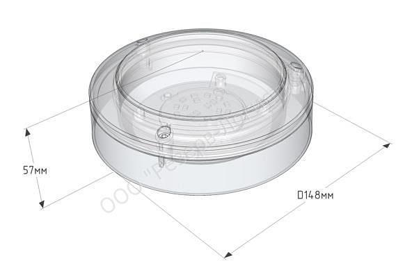 Светильник РЛ-КМ, исполнение 1 ОПТ фото 2