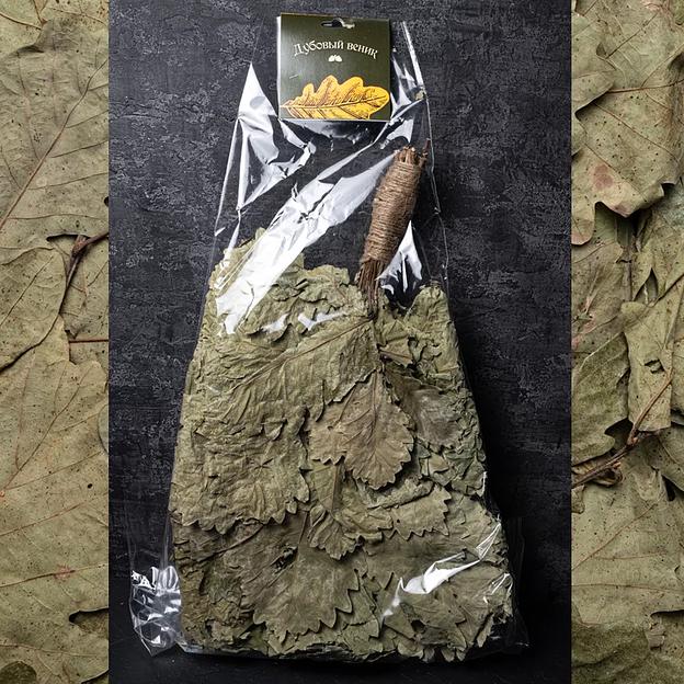 Дубовый веник в упаковке ОПТ фото 2