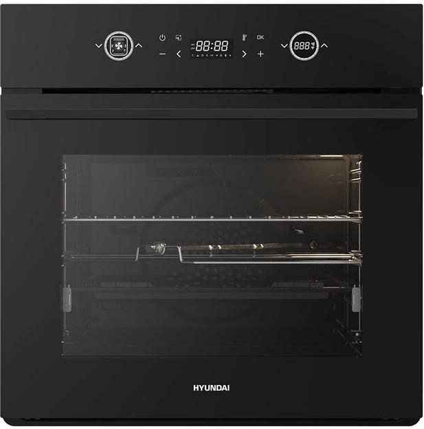 Духовой шкаф Электрический Hyundai HEO 6752 BG черный фото 1
