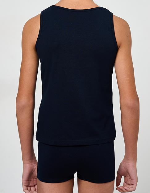 Трусы боксеры темно-синие опт фото 3