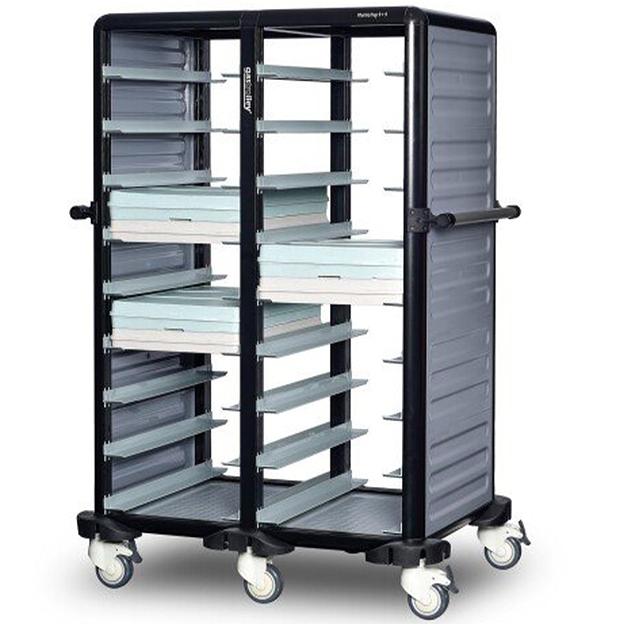 Двухсекционная тележка G.TT.20.D.1-150 на 10+10 ТП (открытая) фото 1