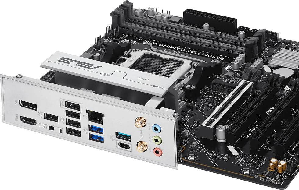 Материнская плата Asus B850M MAX GAMING WIFI SocketAM5 AMD B850 4xDDR5 mATX AC`97 8ch(7.1) GbLAN RAID+HDMI+DP фото 10