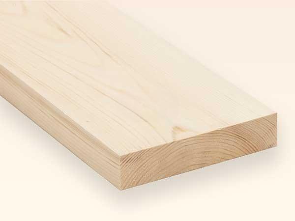 Доска строганная, Сорт АВ Ель, сосна 45×145×6000 мм фото 1