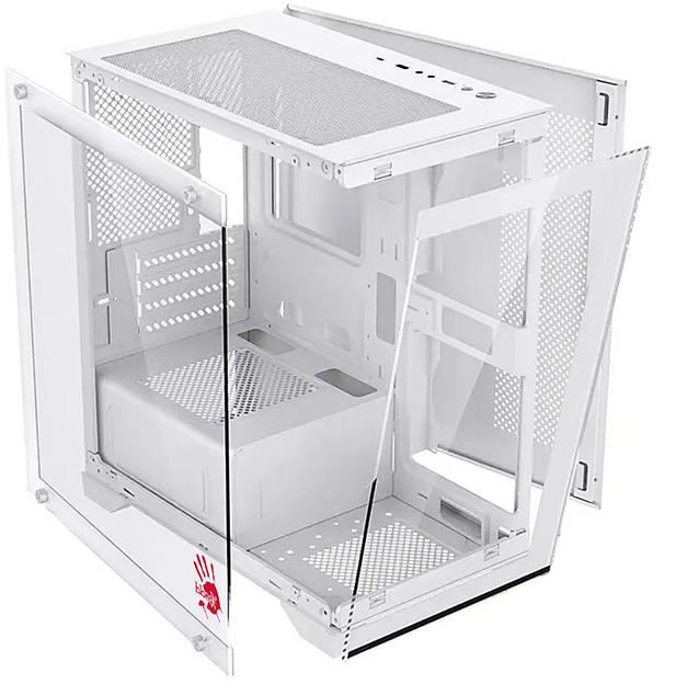 Корпус Bloody BD-CC103F белый без БП mATX 7x120mm 1xUSB2.0 1xUSB3.0 audio bott PSU фото 6