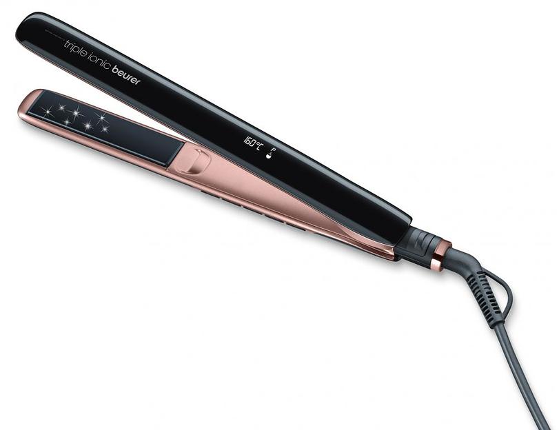 Выпрямитель Beurer HS80 45Вт черный (макс.темп.:200С) фото 1