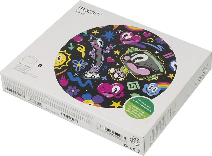 Графический планшет Wacom Intuos S Bluetooth Black (CTL-4100WLK-N) фото 7