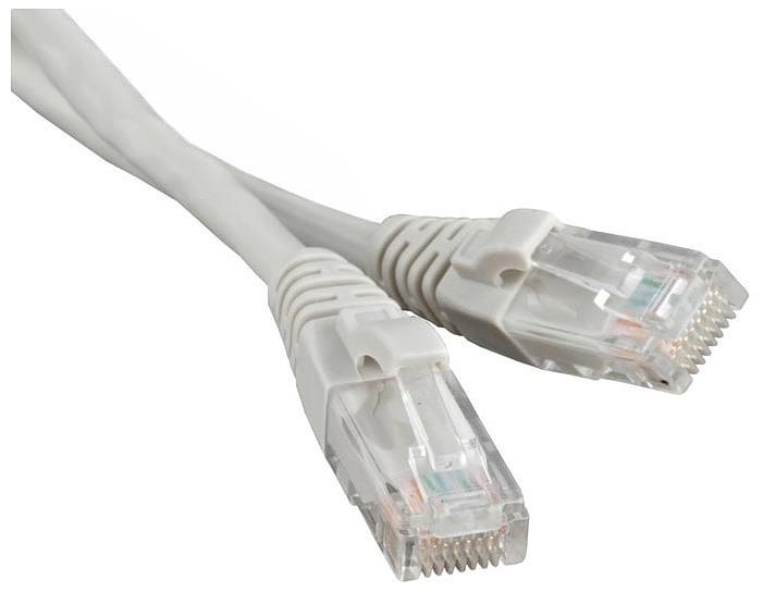 Патч-корд UTP Cat 5E, RJ45, 7,5 m (серый) фото 1