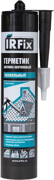Герметик Битумно - Каучуковый IRFix чёрный 310мл фото 1