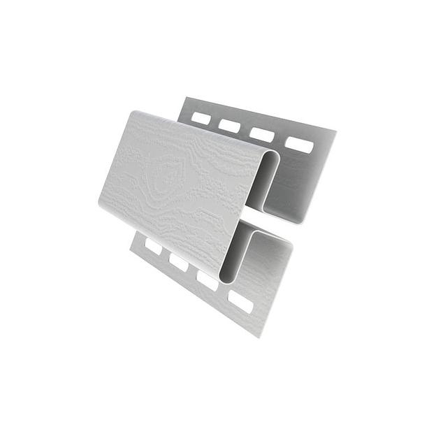 Н-профиль соединительный 3 м Grand Line КЛАССИКА белый фото 1