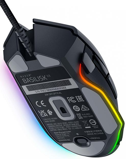 Мышь Razer Basilisk V3 черный оптическая (26000dpi) USB (11but) фото 4