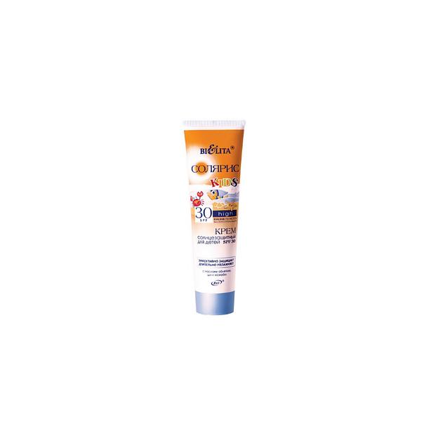 Белита крем солнцезащитный для детей spf 30 100мл фото 1