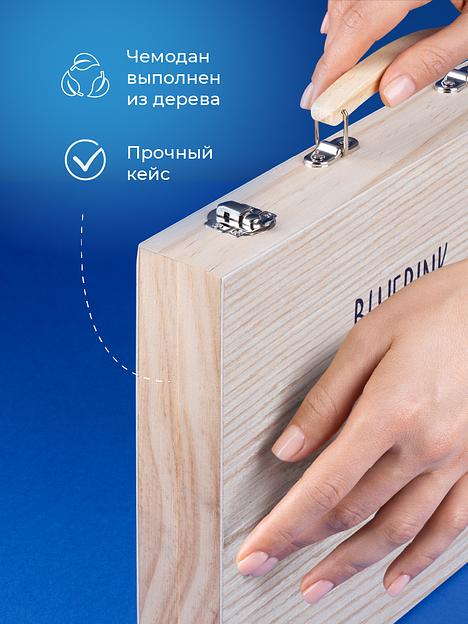 Набор для рисования и творчества из дерева — 100 предметов фото 5