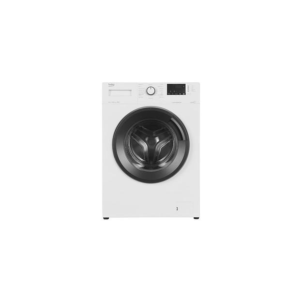 Стиральная машина Beko WSRE6H612ZAWI, с фронтальной загрузкой, с паром, 6.5кг, 1200об/мин, инверторная фото 1