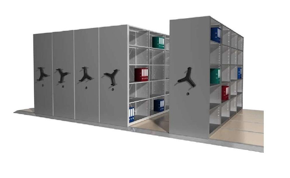 Стеллаж для архива/библиотеки с фальш полом серии «Л» фото 1