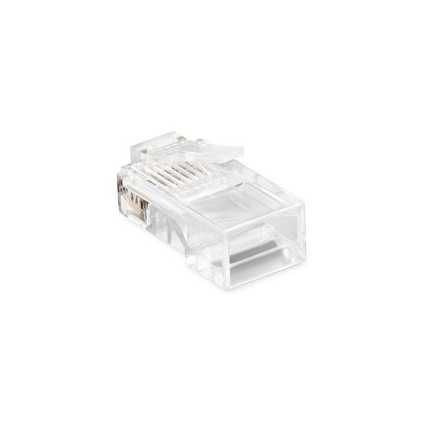 Коннектор Buro BU-CONRJ45-50PCS RJ45 прозрачный (упак.: 50шт) фото 1