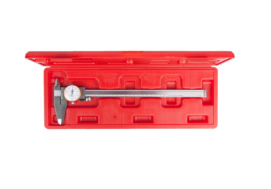 Штангенциркуль ШЦК-1-200 0,01 с круг. шкалой губ. 50мм SHAN с поверкой фото 3