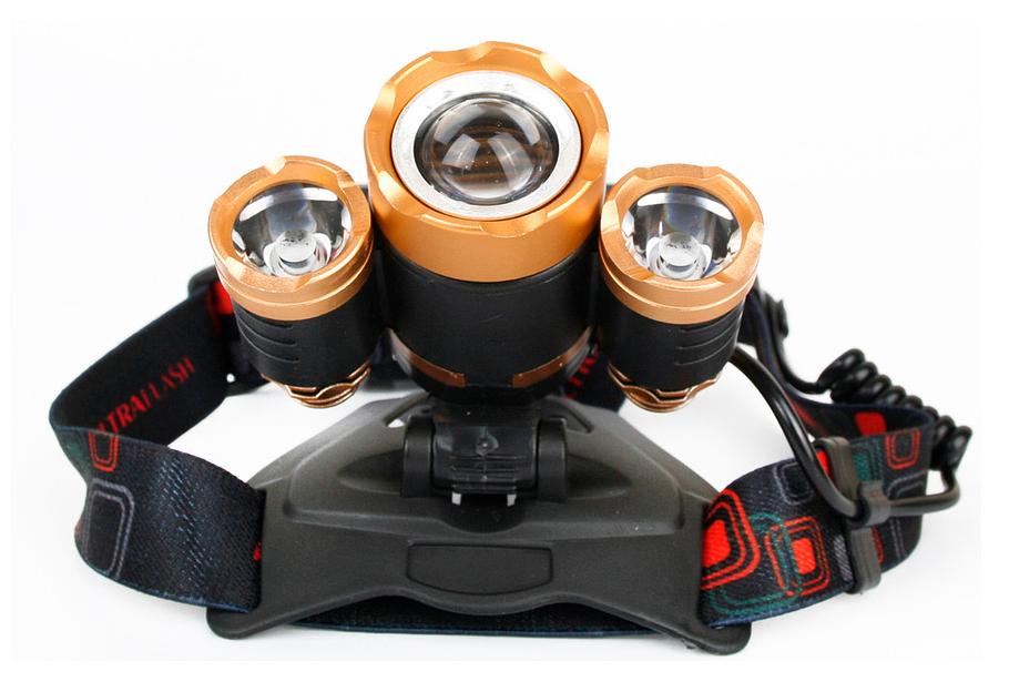 Фонарь налобный Ultraflash E1333 черный 4Вт лам.:светодиод. встроенный аккумулятор (13903) фото 4