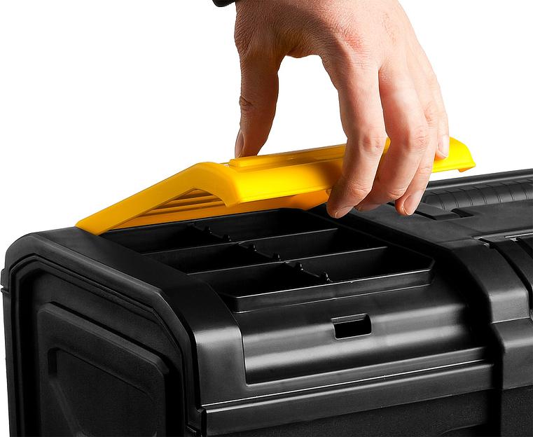 STAYER TOOLBOX-19, 480 х 270 х 240, пластиковый ящик для инструментов, Professional (38167-19) фото 10