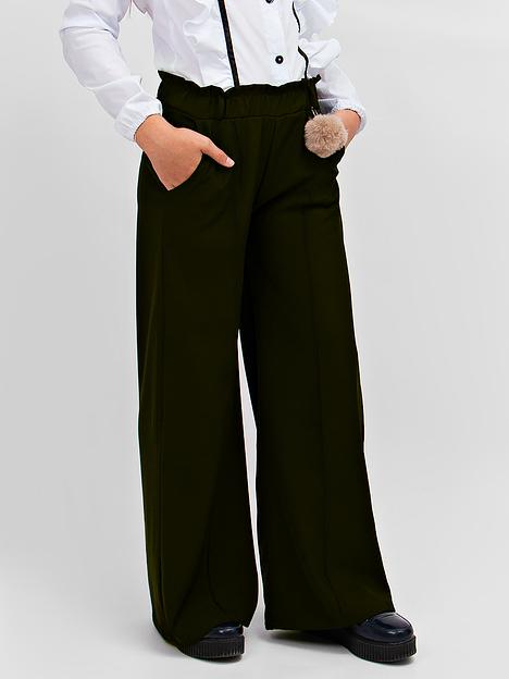 Брюки для девочки Соль&Перец чёрный, арт.SP23 ОПТ фото 2