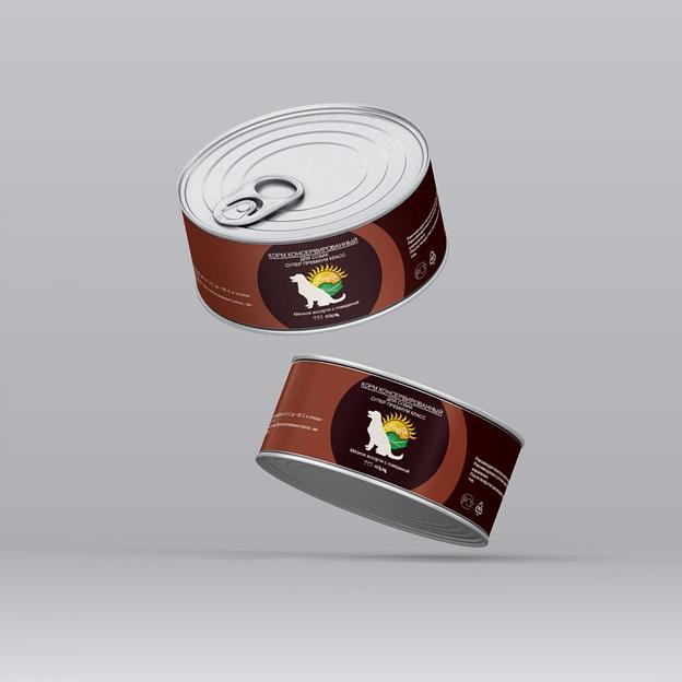 Корм консервированный для собак (100 г) фото 1