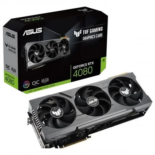 Видеокарта ASUS GeForce RTX 4080 16GB GDDR6X TUF GAMING OC TUF-RTX4080-O16G-GAMING 90YV0IB0-M0NA00 фото 1