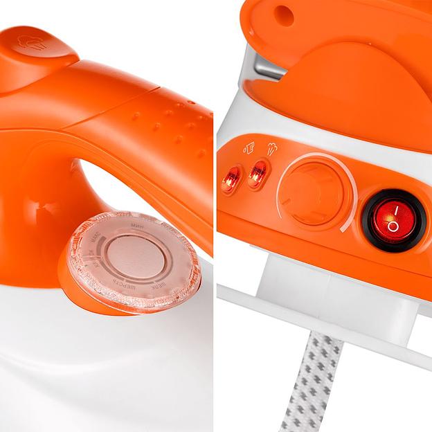 Парогенератор Kitfort КТ-9135-2 2000Вт оранжевый/белый фото 4