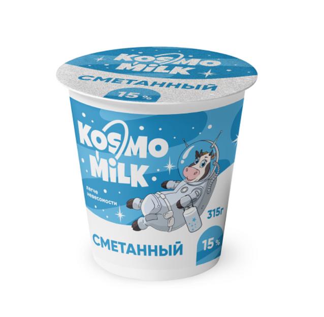 Сметанный продукт Kosmomilk 15 % 5 кг ОПТ фото 2