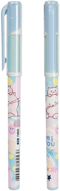 Набор ручек гелев. Deli MiYou (EG15-BL-P) ассорти син. черн. кор.карт. (12шт) фото 2