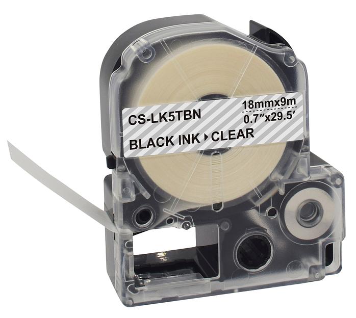 Картридж ленточный Cactus CS-LK5TBN черный для Epson LW400/LW700/LW600P/LW1000P/K400/Z700/Z900 фото 4